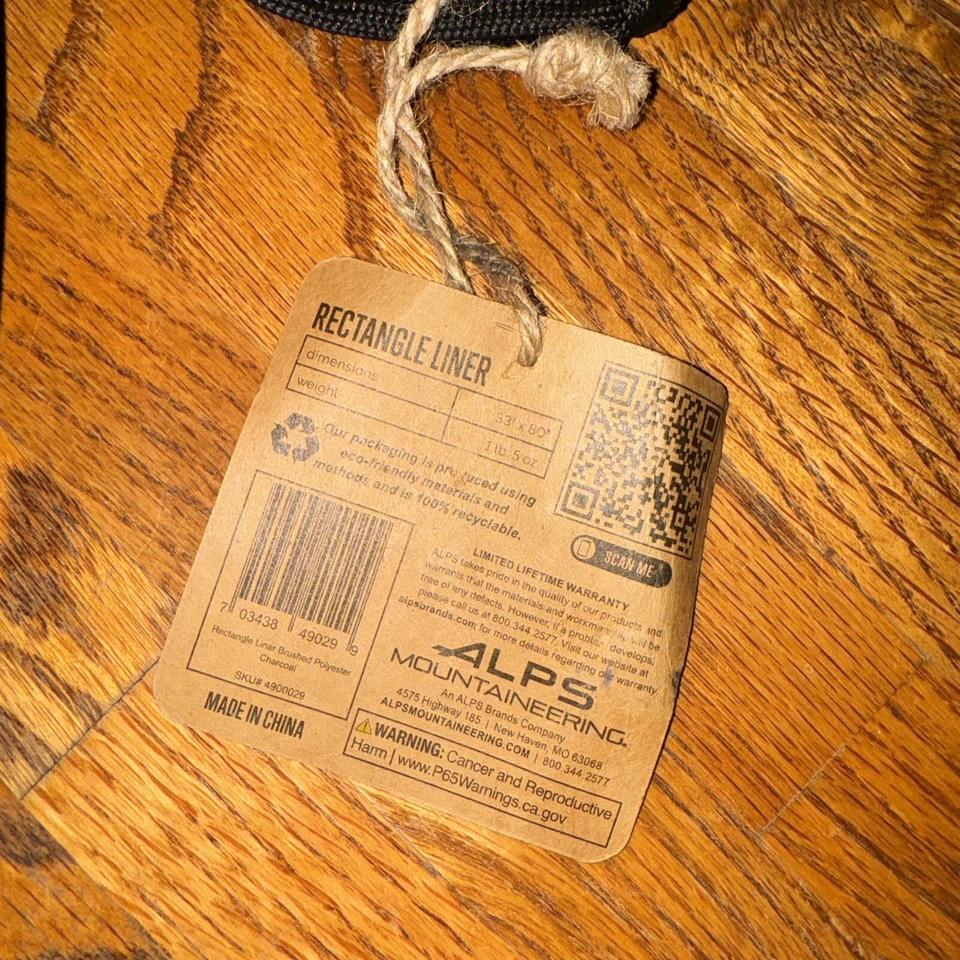 "Revestimiento rectangular de montañismo de los Alpes 33""x80"" (X3)" Foto 3 de 4