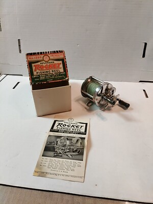 Moulinet De Casting Vintage Pflueger #1355 - Pêche En Mer - USA