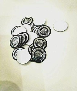 2Pcs 14mm For Jaguar Key Shell Sticker Logo Emblem Badge Aluminum car