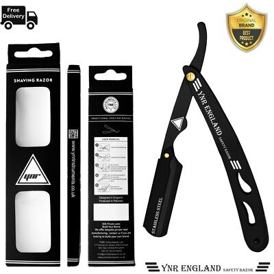 FRISEURSALON STRAIGHT CUT HALS RASUR RASIERER RASOIRS RASOI NAVALHA + ETUI