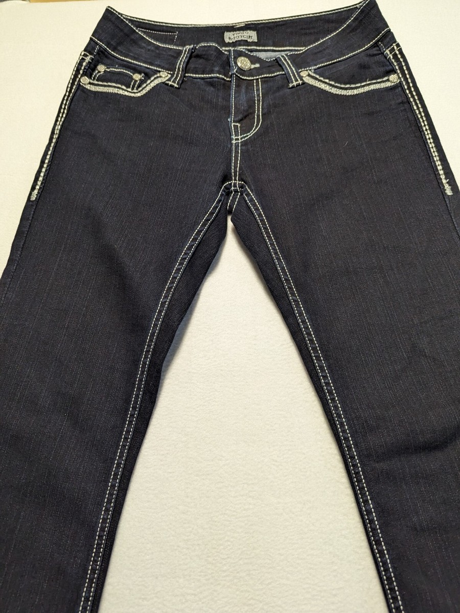 Daytrip Virgo Denim Jeans Womens SIZE 29 x 31 Blue Bootcut Low Rise SEE  PHOTOS