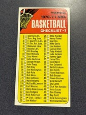 1970-71 Topps Basketball Cards 19