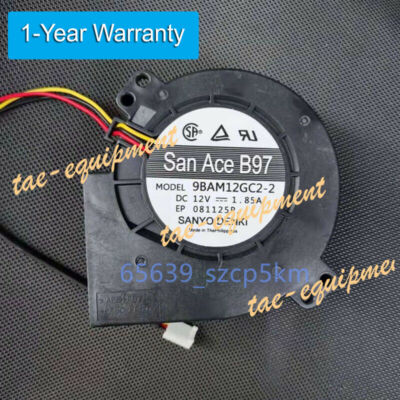 SAN ACE 9BAM12GC2-2 DC 12V 1.85A 3Pin turbofan Cooling Fan