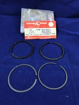 POUR DUCATI SINGLE BEVEL160MONZA BAGUES DE PISTON SET4TH 62MM O/S 0296-47.890... - Photo 1/4