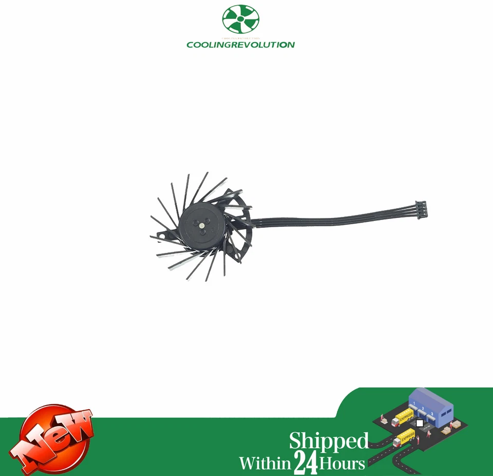 40MM DCBRUSHLESS CF4010H12C DC12V 0.11A 4-Pin Cooling Fan - Image 2 of 2