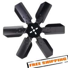 Derale 17419 19" Reverse Rotation Rigid Race Fan, Steel Blade