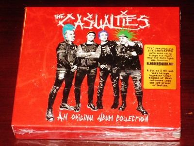 The Casualties: An Original Album Collection - Resistance Chaos 2 CD Box Set NEW