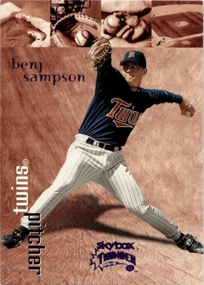 1999 SkyBox Thunder #170 Benj Sampson Rant