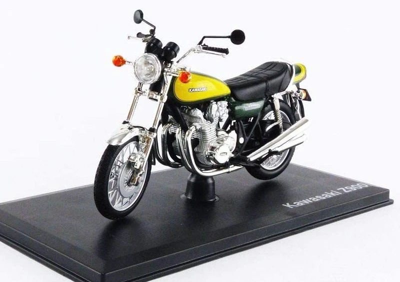 KAWASAKI Z900 - 1973 - green / yellow - Norev 1:18 - Bild 2 von 4