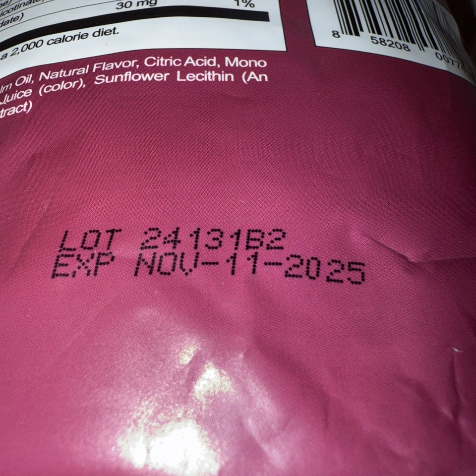 1 - Multivitamínico de fusión bariátrica suave masticable fruta de bayas 60 quilates EXP-11 de noviembre de 2025 Foto 4 de 4