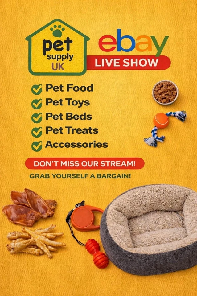Clearance Pet Supplies – Live Auction Specials!