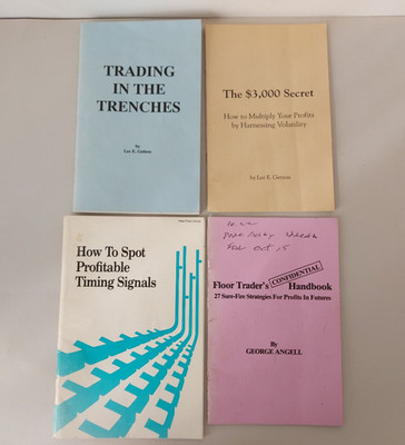 alte Trading Hand-book Trader Börse Charts Strategie  George Angell Lee E Gettes