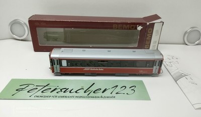 BEMO H0m DC 3281 102 Bernina Personenwagen 1.Kl. EWIII A / RhB / ErsatzVP