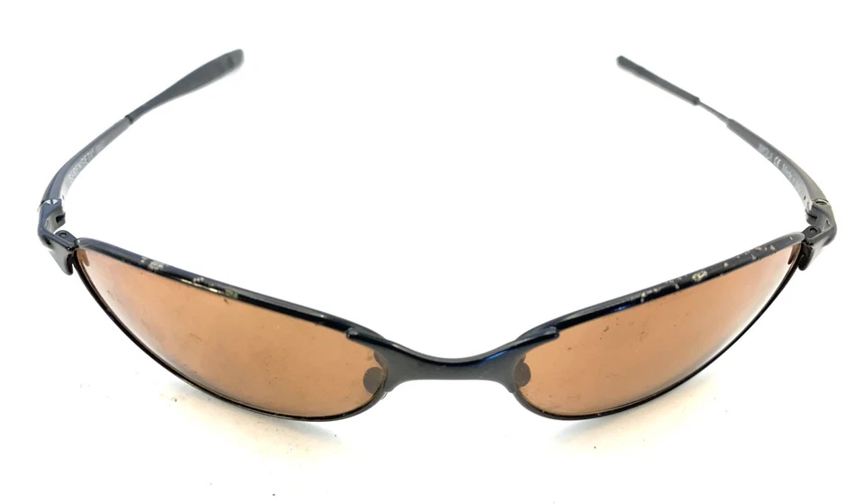 Gafas de sol Serengeti Imola 6847 negras ovaladas lentes marrones Italia diseñador hombres mujeres Foto 3 de 4