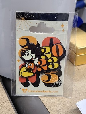 New Disney DLP DLRP Disneyland Paris Classic Mickey Mouse Pin 2023