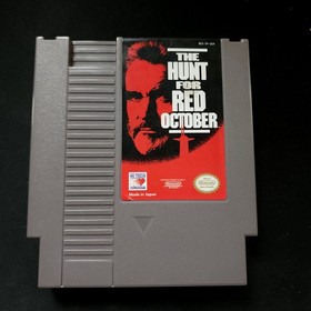 The Hunt for Red October NES CIB Tested Authentic