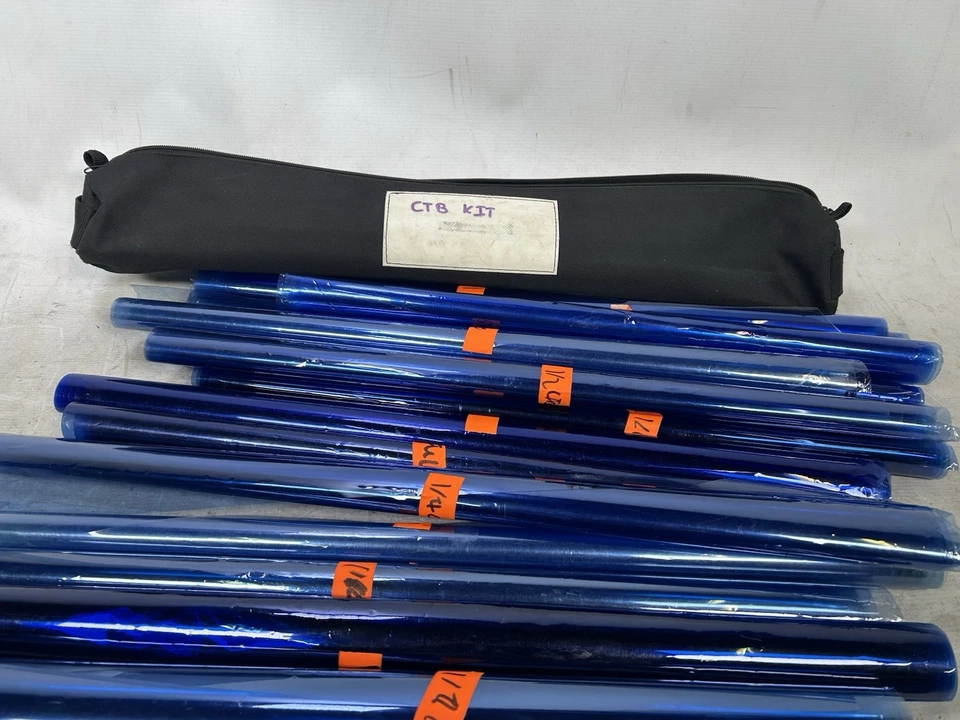 Geles de iluminación ROSCO,CHRIS JAMES - Juego CTB 1/8, 1/4, 1/2, COMPLETO - 16 PIEZAS + ESTUCHE Foto 2 de 4