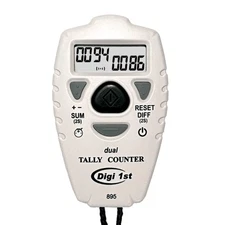 TC-895 Digital Dual Tally Counter, Electronic Up Down Clicker Counter, Add/Su...