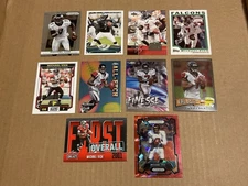 10 Different MICHAEL VICK Football Card Lot Falcons Eagles