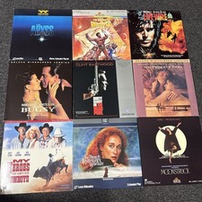 Laserdiscs Lot of 9 Movies see photos for titles LD