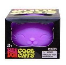 NeeDoh Cool Cats Purple Squishy Fidget Stress Toy Rare Viral Nee Doh Authentic