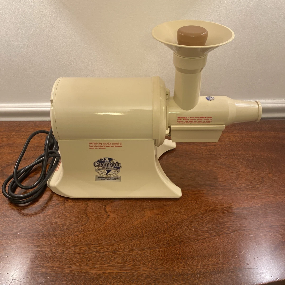 Champion Masticating Juicer Juicers for sale | eBay