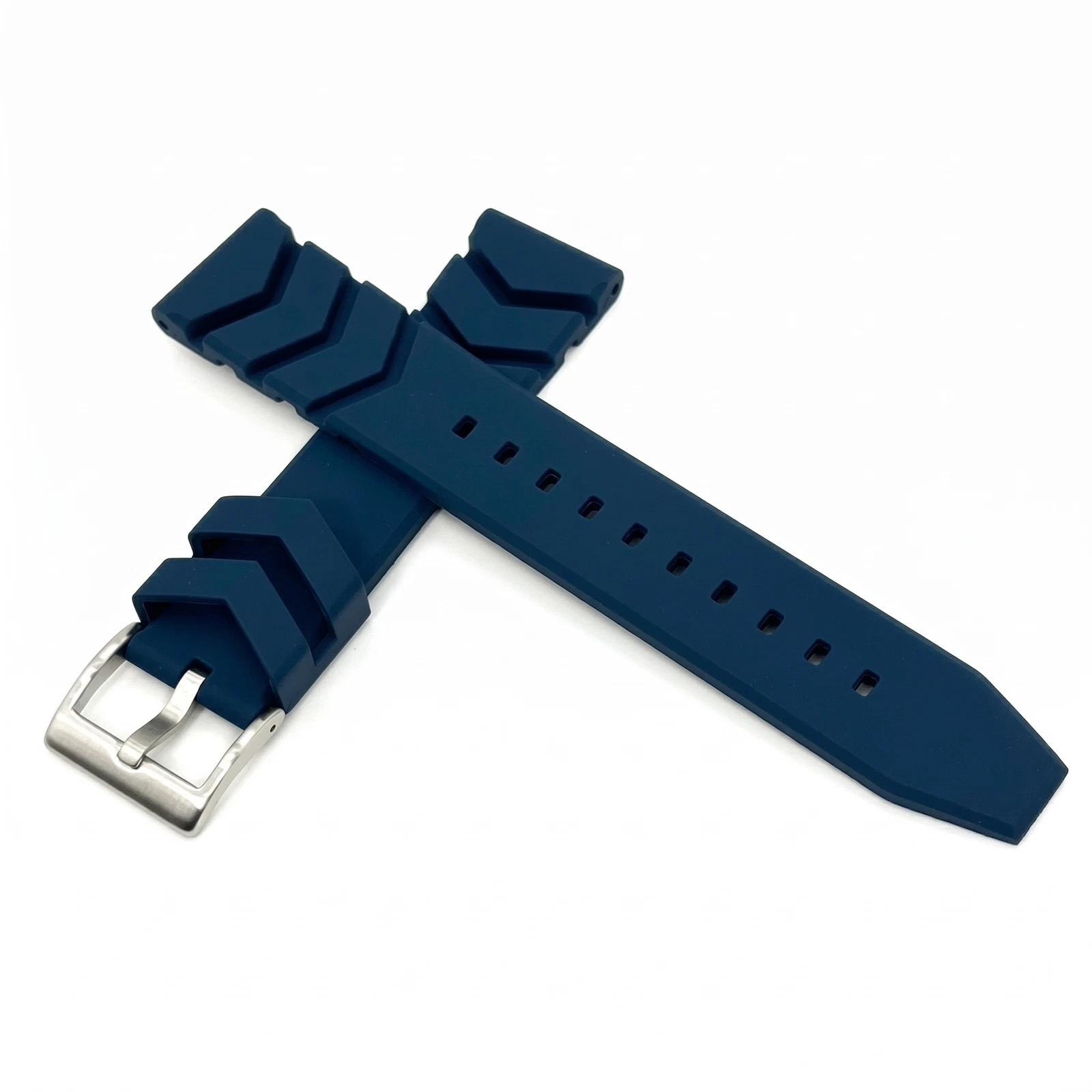 Genuine New SEIKO 20mm Watch Band Strap RS08R20NY Navy Blue Silicone