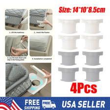 4pcs Heavy Duty Bed Sheet Clips  Corner GrippeTL for Mattress  Sheet Holders