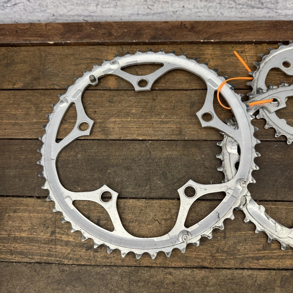 Shimano 105 FC-5503 Triple Chainrings Set 130/74 BCD 5-Bolt Road Bike Lot 3 VTG - Image 3 of 4
