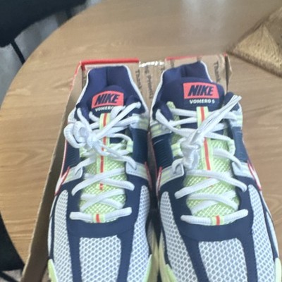 Nike Air Zoom Vomero 5 Barely Volt Midnight Navy IB4004-701 Mesh Sneakers Men