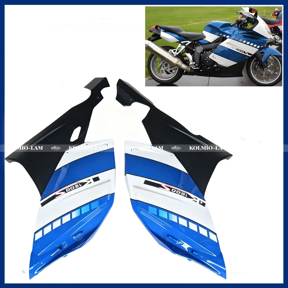 Carenado lateral izquierdo+derecho de carrocería de motocicleta ABS apto para BMW K1200S 2005-2008 Foto 2 de 4