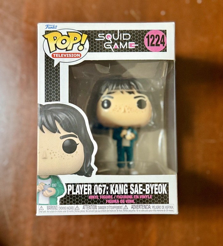 Funko Pop TV Squid Game PLAYER 067 KANG SAE-BYEOK