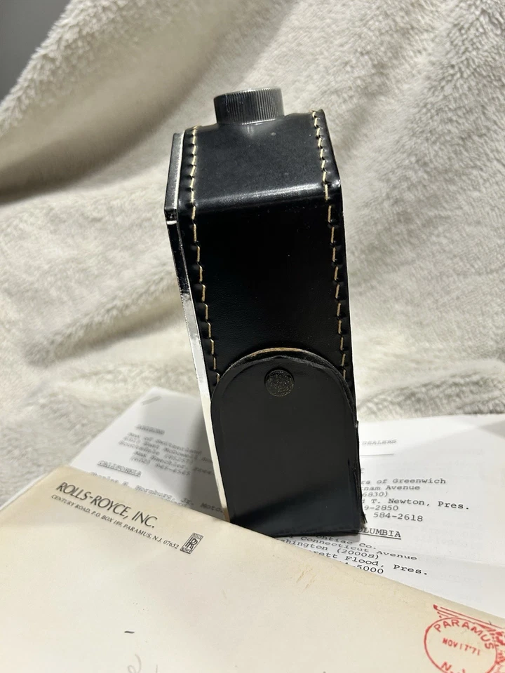 Rolls-Royce Memorabilia Lot 1971 Letters + Flask + Book + Matchbox Car RARE - Image 4 of 4