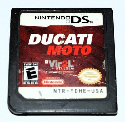 *DUCATI MOTO NINTENDO DS GAME 3DS 2DS LITE DSI XL