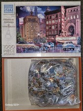 jigsaw puzzles 1000 pieces used WHS Smith City Breaks 100% Complete 🎅 
