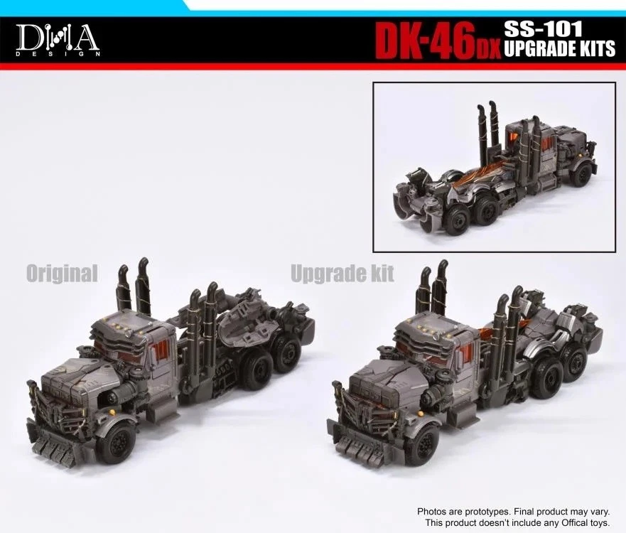 DK-46DX Upgrade Kit for Transformers Studio Series SS-101 Scourge | DNA Design - Image 4 of 4