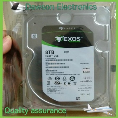 ST8000NM0075 8TB SAS Seagate Exos 1RM212 7E8 7.2K 12Gb/s 3.5'' Hard Drive NEW