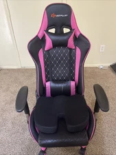 Goplus Gaming Chair – Pink (Used)Great condition, nothing broken