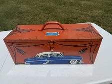 Vintage Western Auto Supply - Wizard - Tool Box w/ Tray Lowbrow Art Leadsled