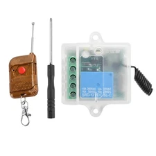Universal Wireless Remote Control Switch With DC12V Relay Receiver Module 433Mhz