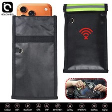 Faraday Bag Cell Phone RFID Signal Blocking Pouch Case Cover Radiation Shielding