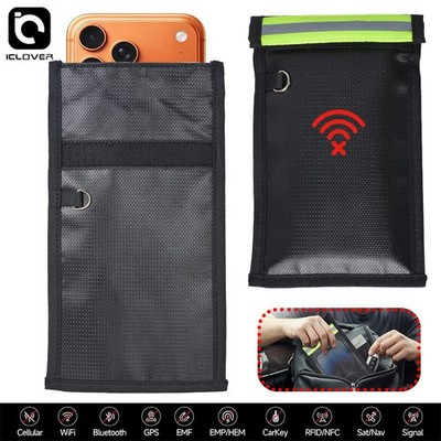 Faraday Bag Cell Phone RFID Signal Blocking Pouch Case Cover Radiation Shielding