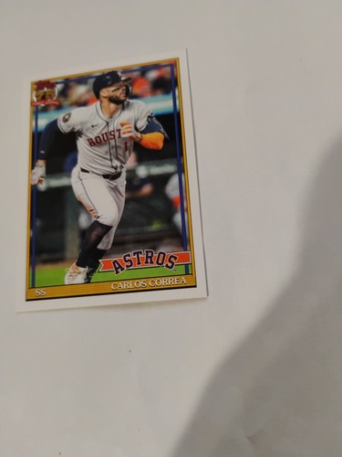 2026 Topps Series 2 Carlos Correa Base (RAW)