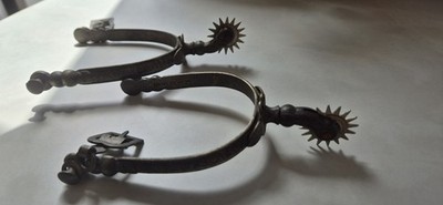 Vintage Lappat & Eberle 90 Deutsche Reitsporen Paar Western Cowboy Reitsport