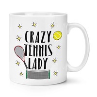 VerrüCkte Tennis Damen 284Ml Becher Tasse - Lustig Sport