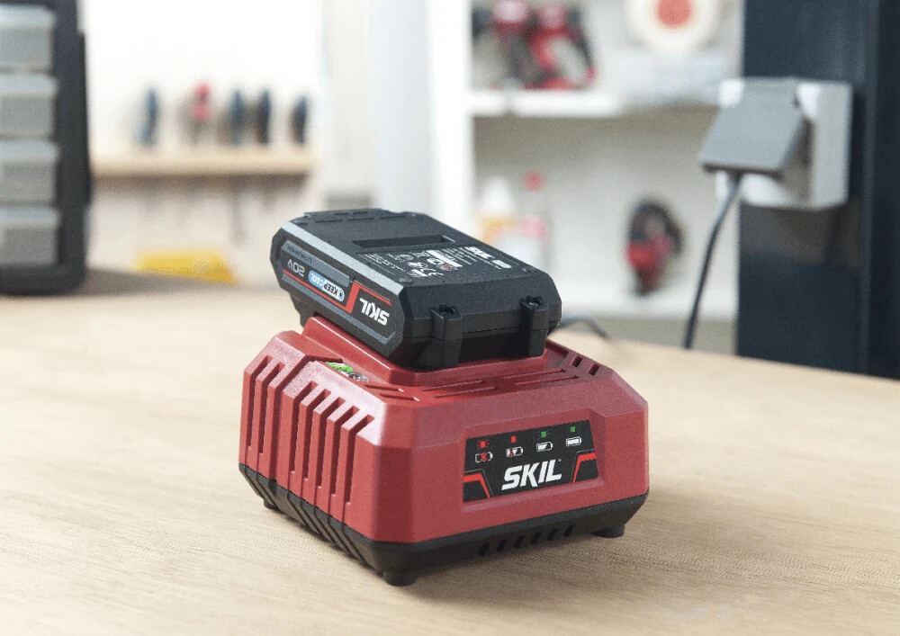 Caricatore SKIL 3122AA 20V Max per Batterie al Litio - Originale SKIL - 3