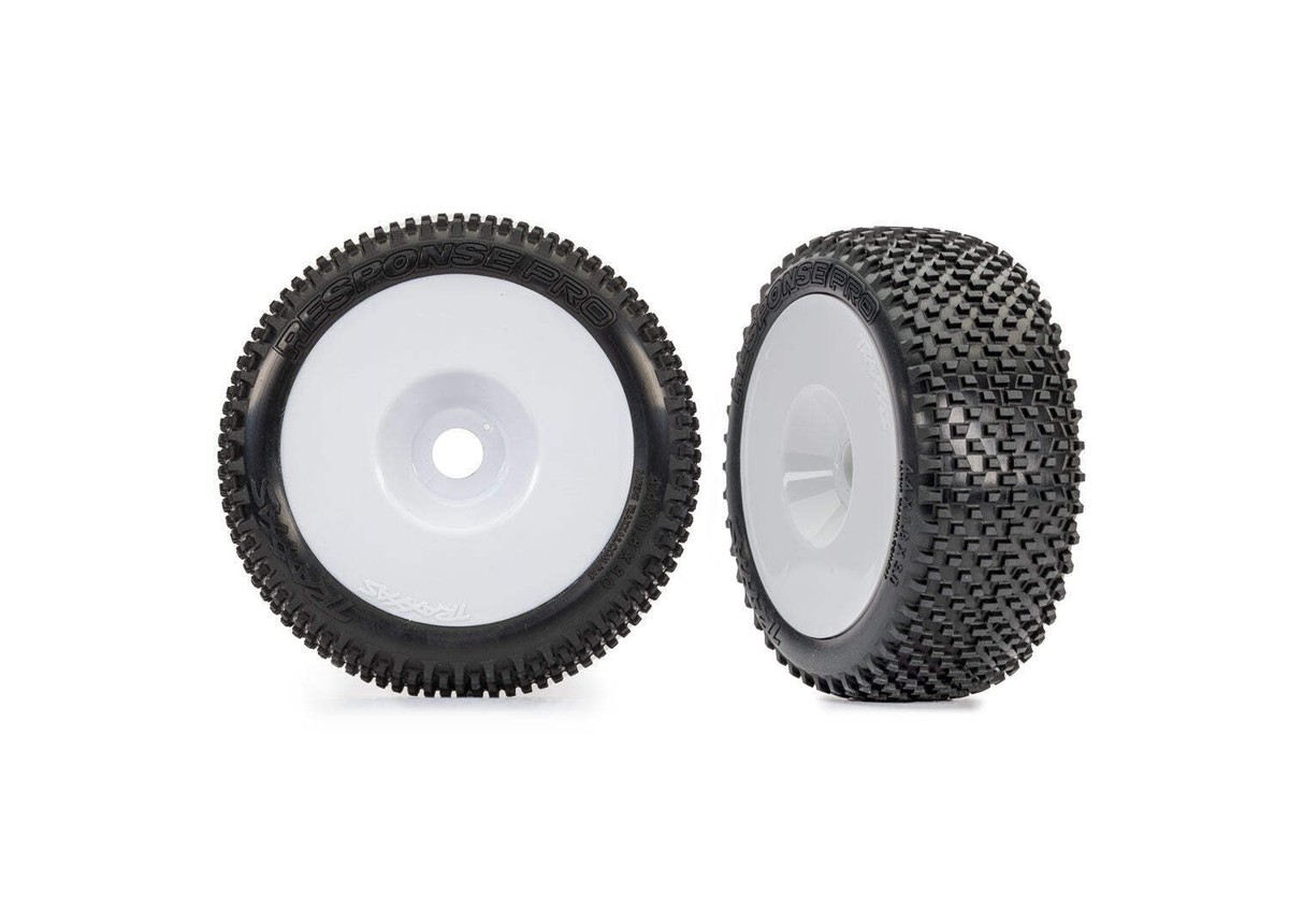 タイヤ・ホイール tars Traxxas TRA9074-WHT Jato 4x4 VXL Tires & wheels, assembled, glued