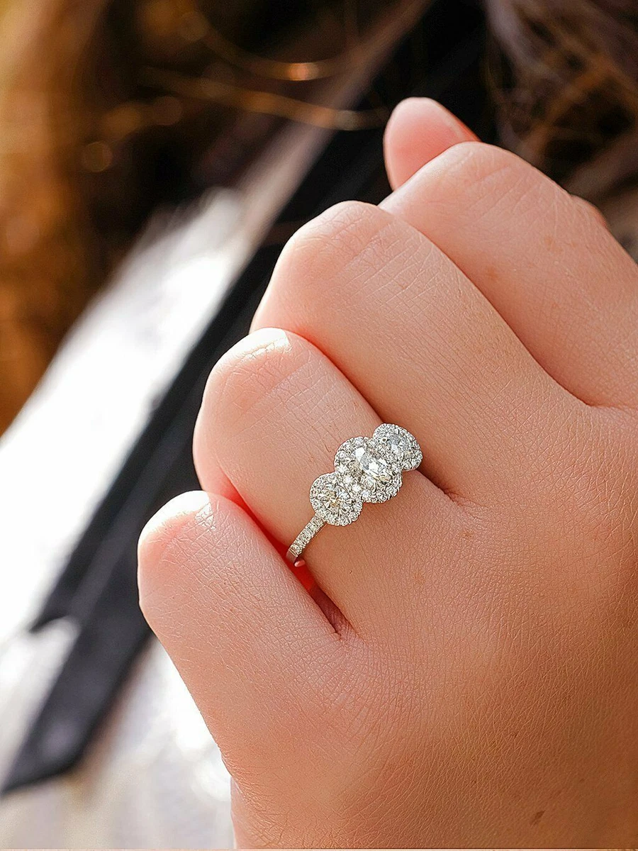 Trilogy halo hotsell ring