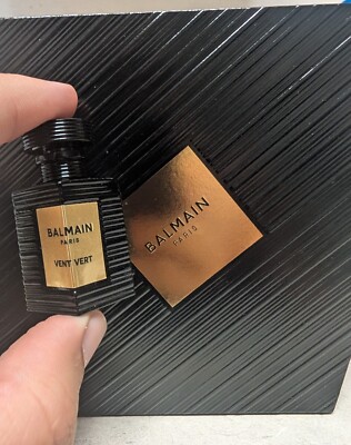 Balmain Vent Vert 2024 Travel Size Bottle 4 ml