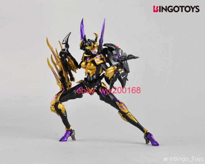 NEW Bingo Toys BT-04 Spider Girl Black Widow Kong Robot Action